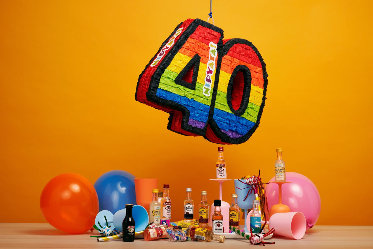 40th birthday hashtags