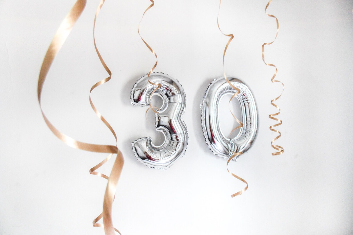 30 birthday hashtags